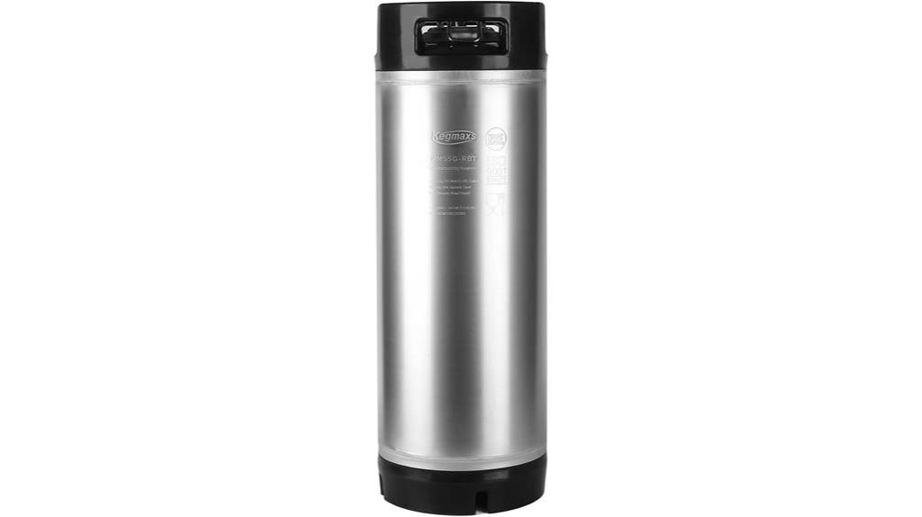 durable stainless steel keg