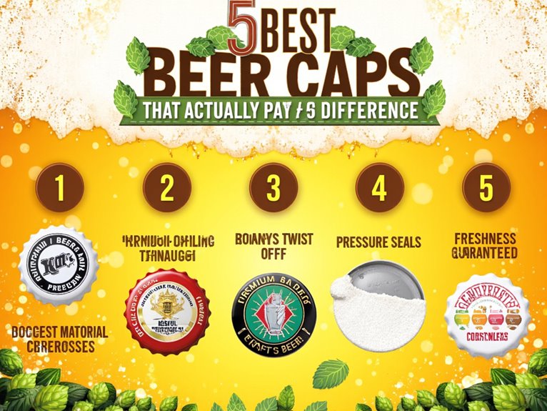effective beer bottle caps
