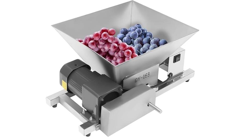 electric stainless steel crusher