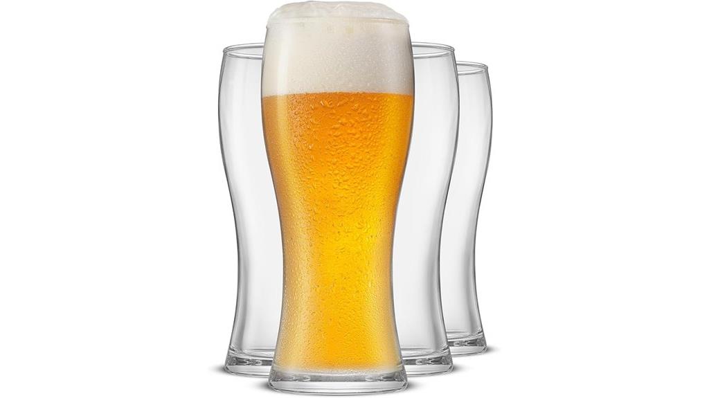elegant set of glasses