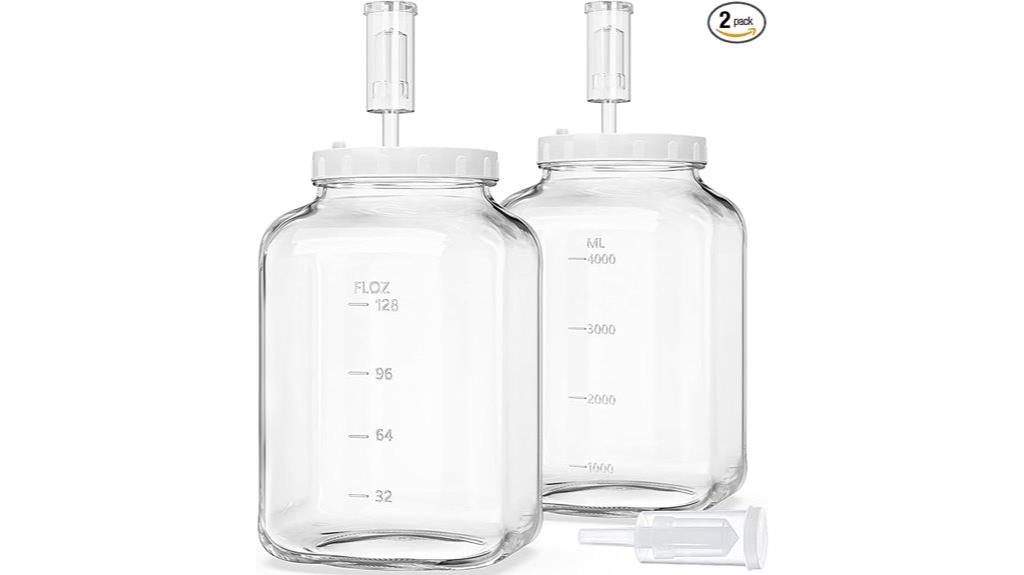 fermentation jars with lids