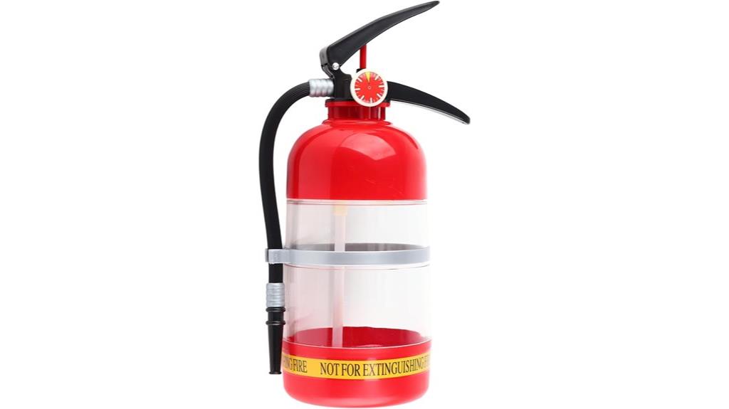 fire extinguisher drink dispenser