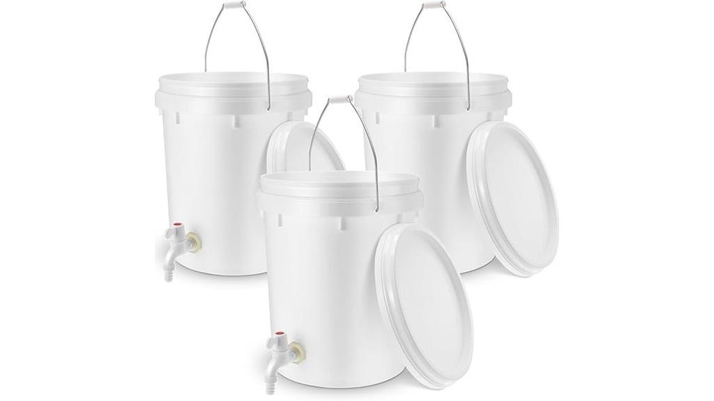 five gallon bucket set