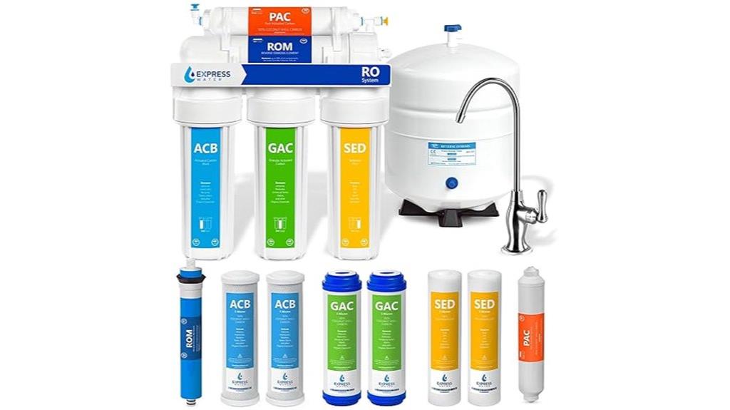 five stage reverse osmosis system