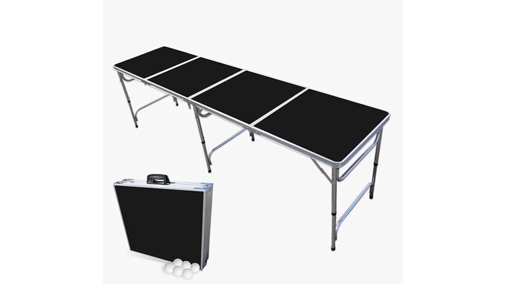 folding beer pong table