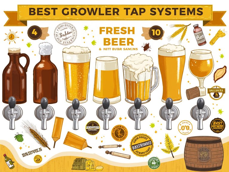 fresh beer growler systems