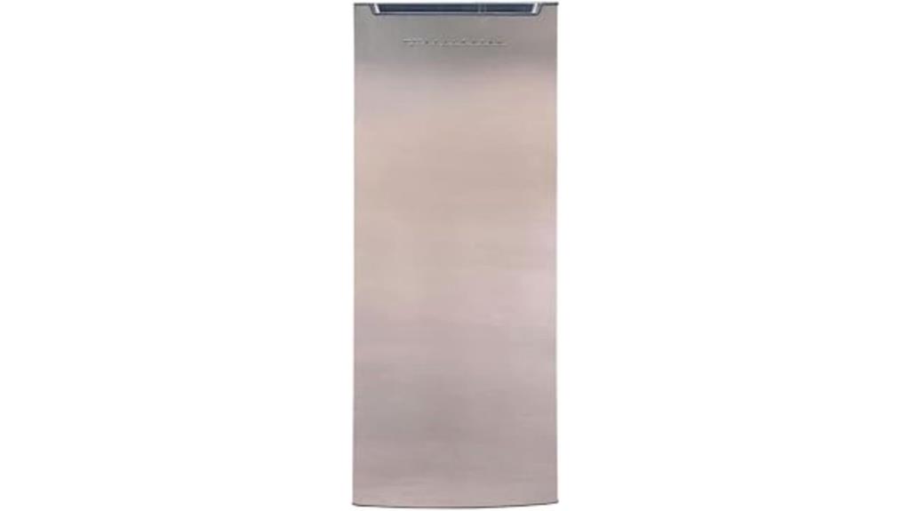 frigidaire platinum upright freezer