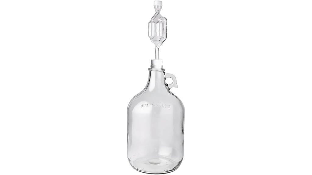 glass fermentation jug kit