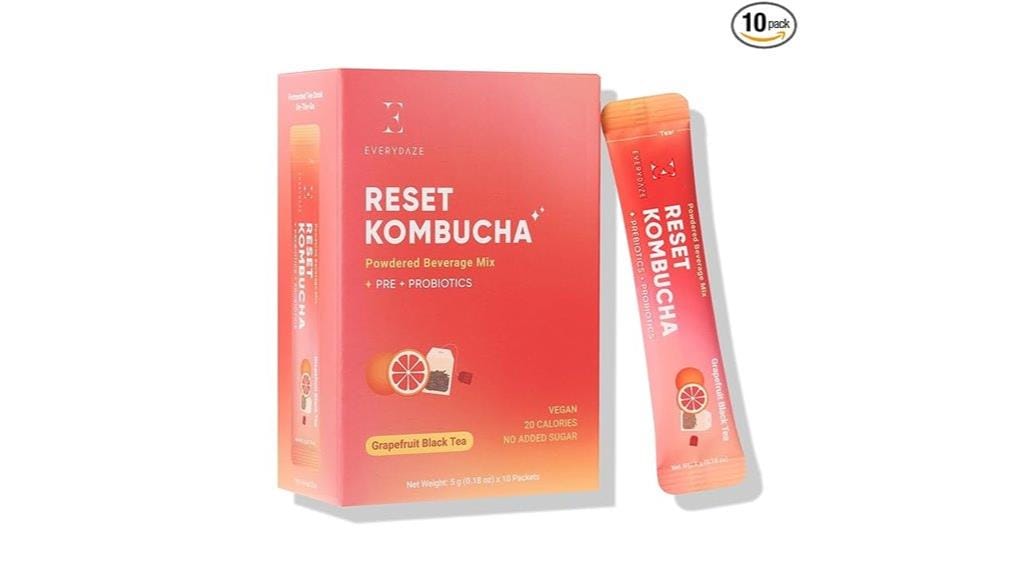 grapefruit black tea mix