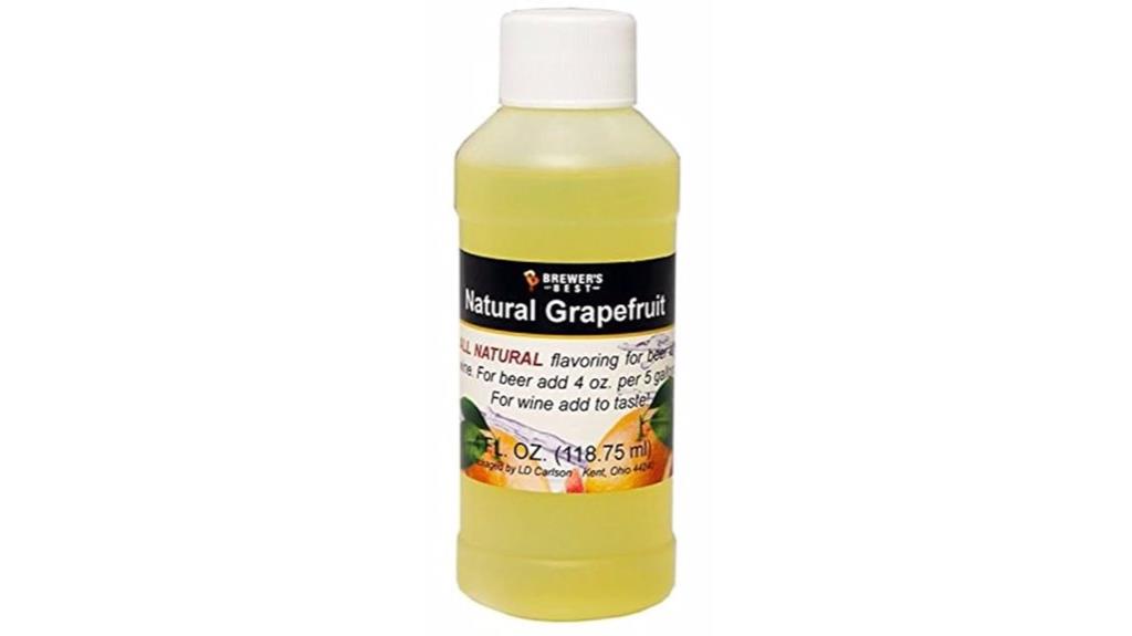 grapefruit flavored beer and wine