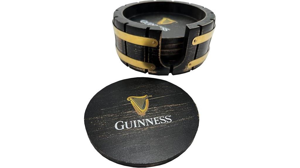 guinness beer coaster set