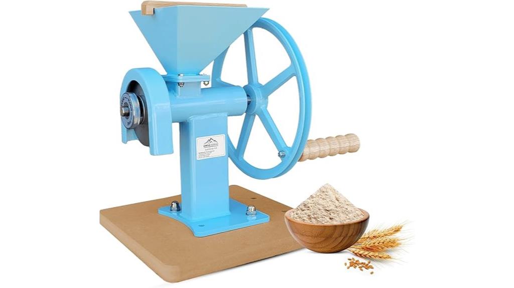 hand crank grain grinder