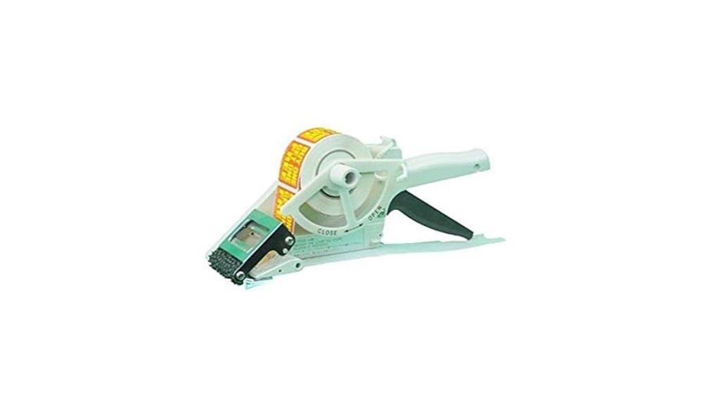 hand held label applicator device