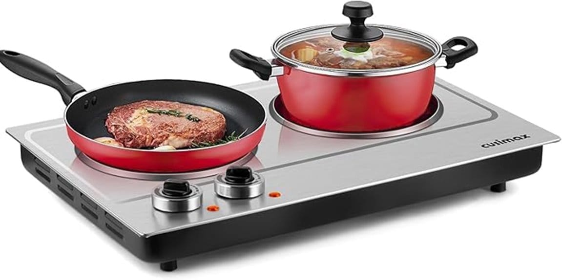 high power infrared cooktop