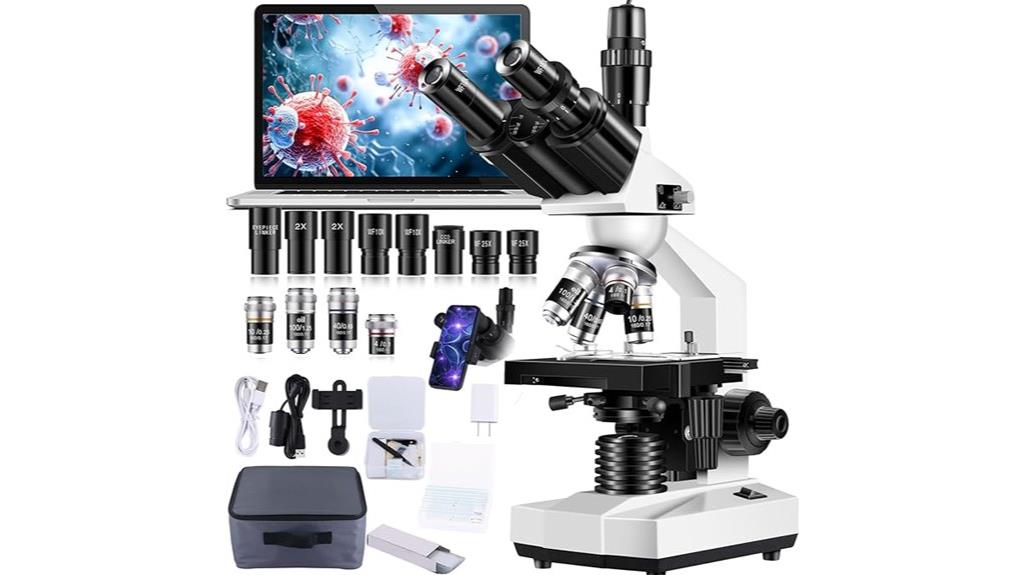 high powered microscope kit