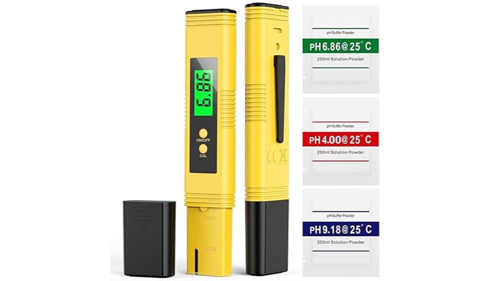 high precision water ph meter