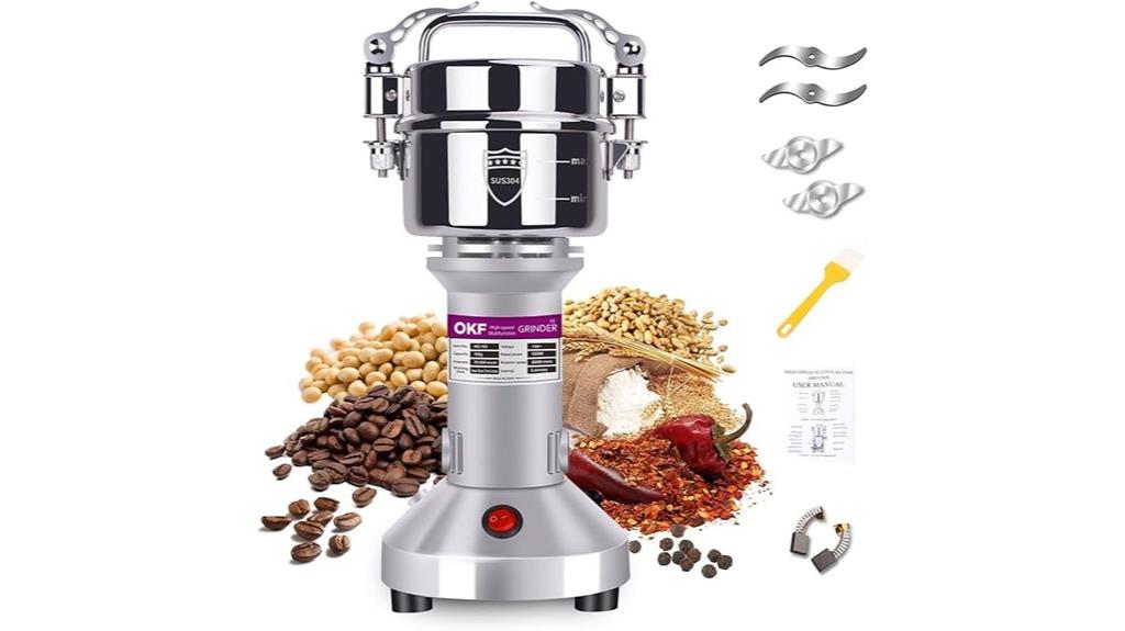 high speed flour mill grinder