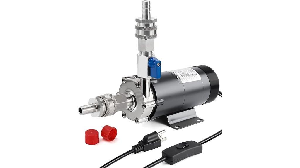 high temperature brewing pump