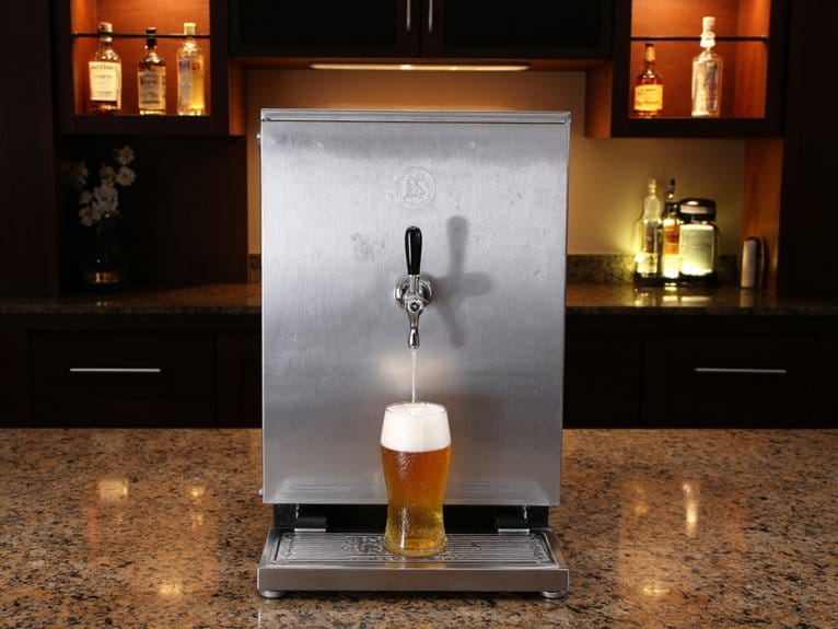 home bar mini kegerators