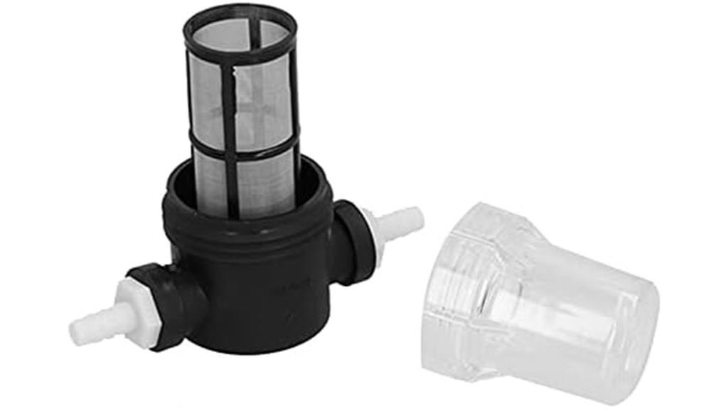 home brewing inline filter