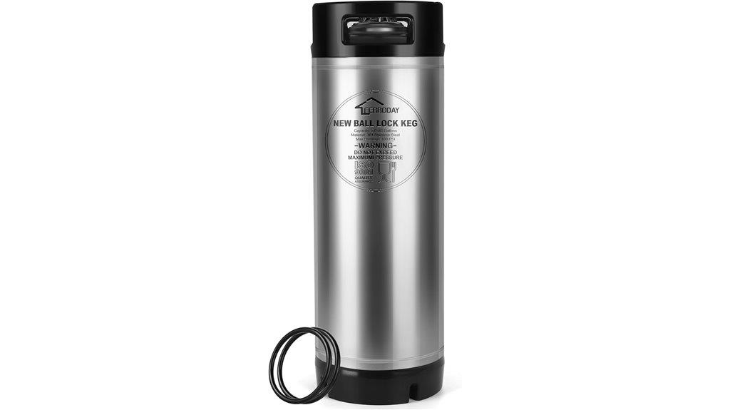 home brewing keg stainless
