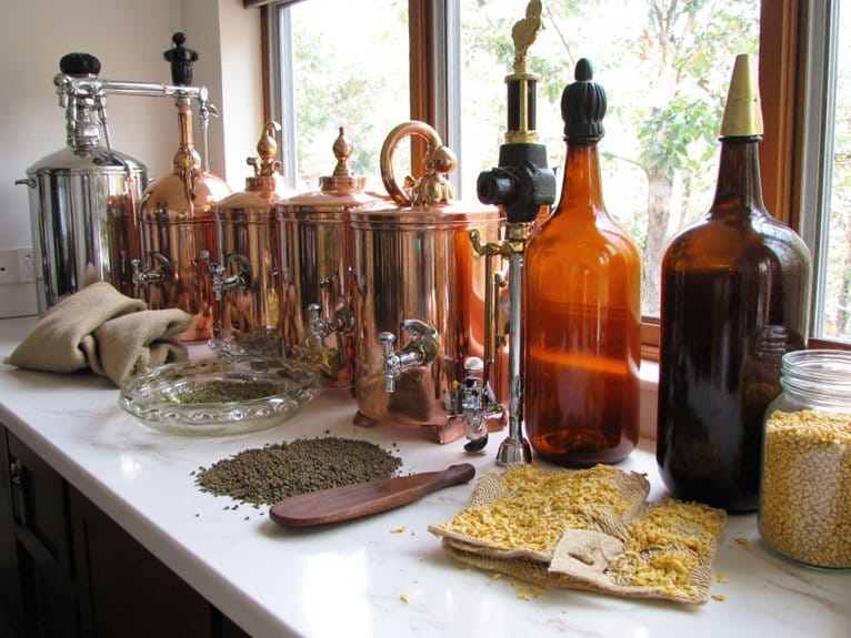 home brewing kits selection