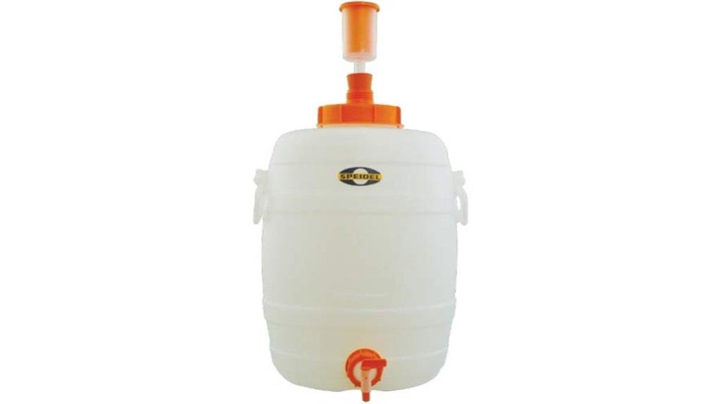 homebrew fermenter with spigot