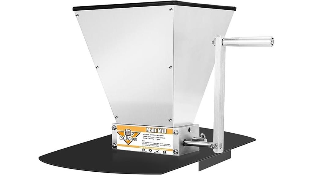 homebrew grain milling tool