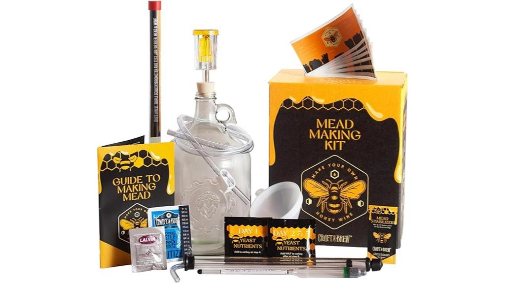 homebrew mead making starter kit