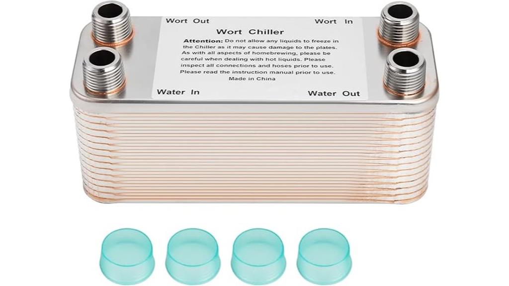 homebrew stainless steel chiller