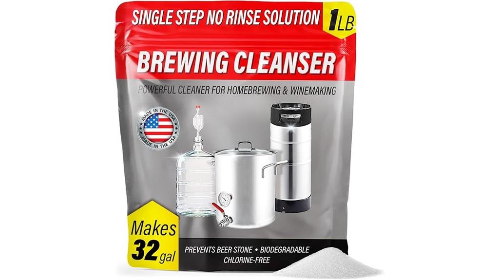 homebrew supplies cleaning solution