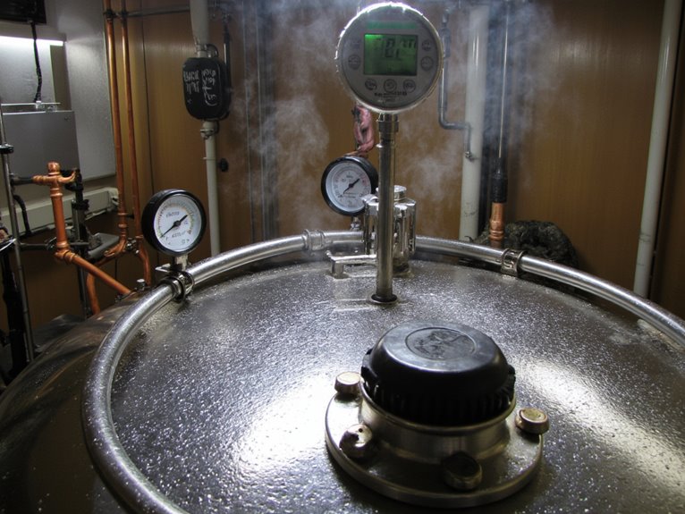 homemade lager cold conditioning