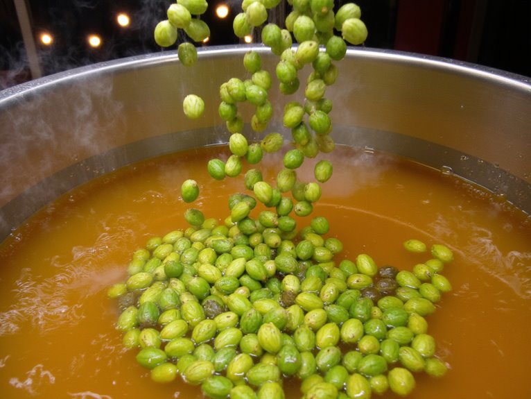 hop addition timing strategies