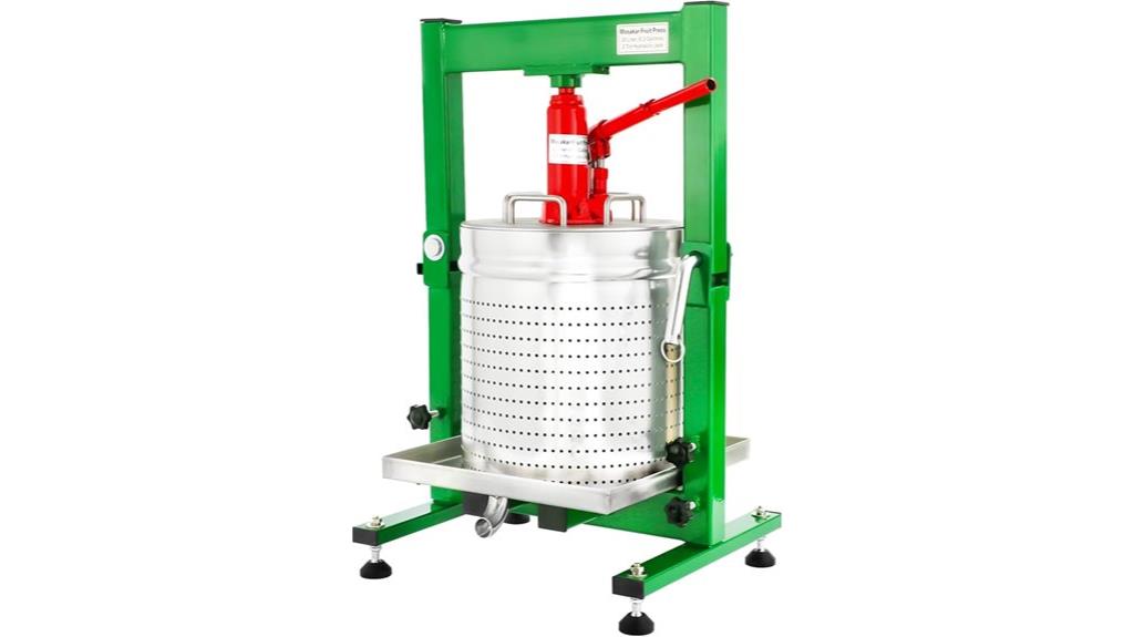 hydraulic fruit press 20l