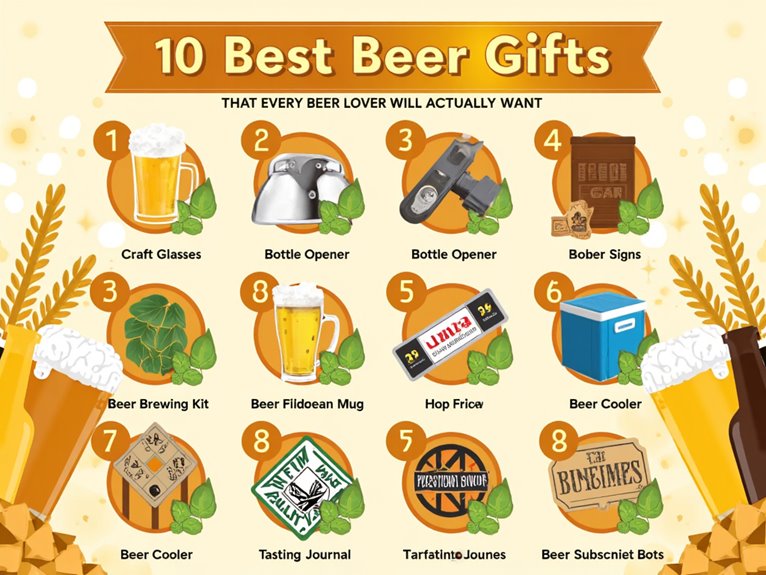 ideal gifts for beer enthusiasts