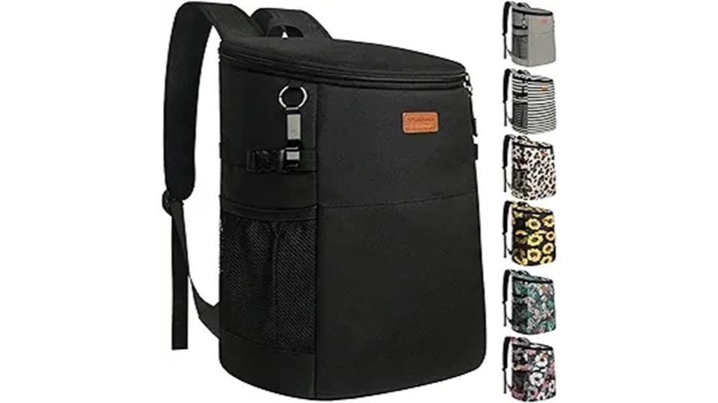 insulated backpack cooler bag