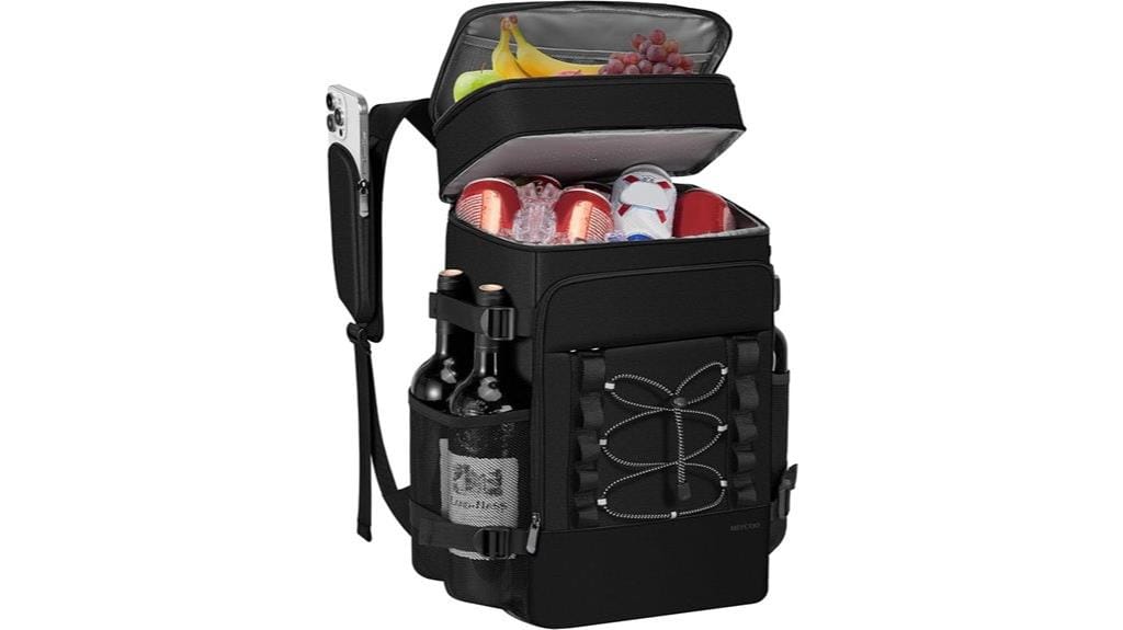 insulated backpack for beverages