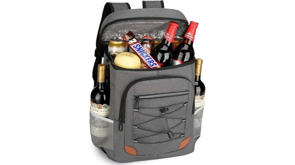 insulated cooler holds 36