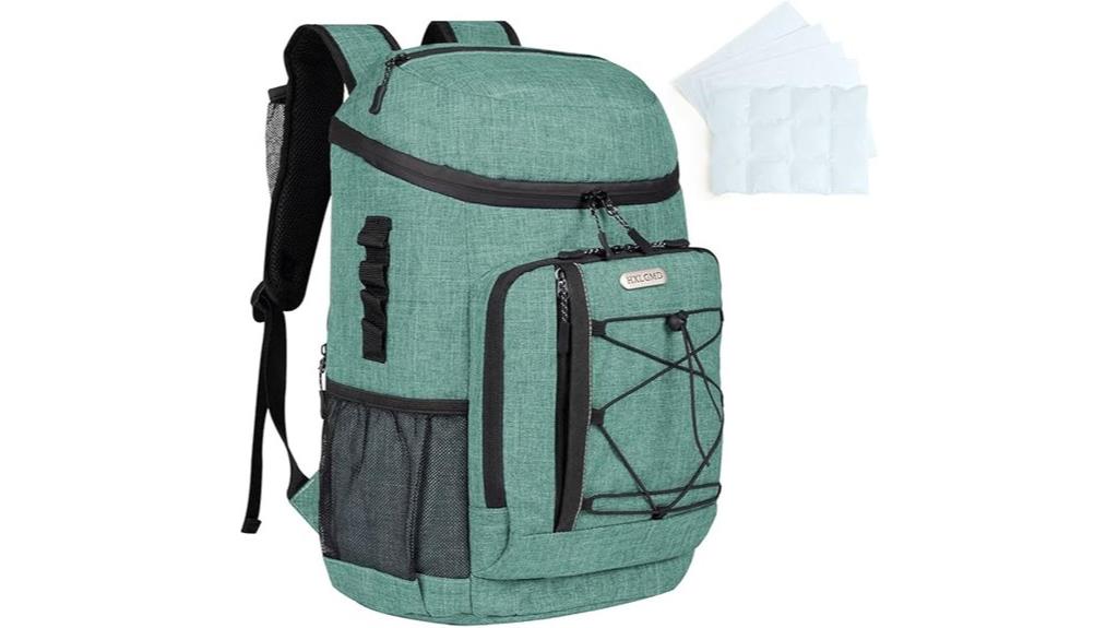 insulated leak proof backpack cooler