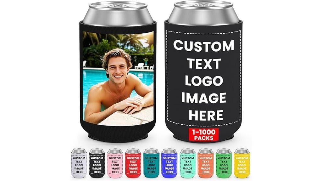 insulated neoprene drink holders