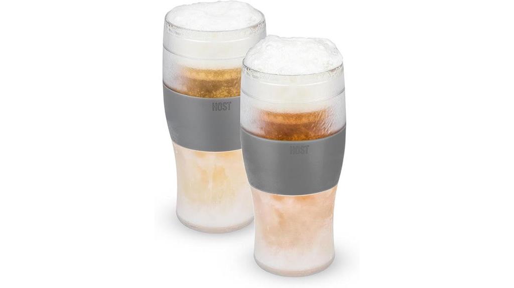 insulated pint glass set
