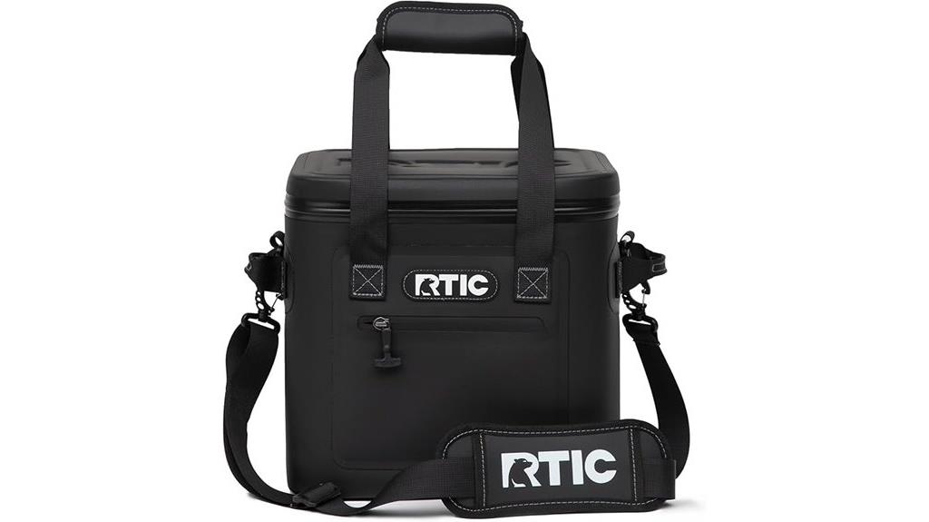 insulated portable cooler 12 can