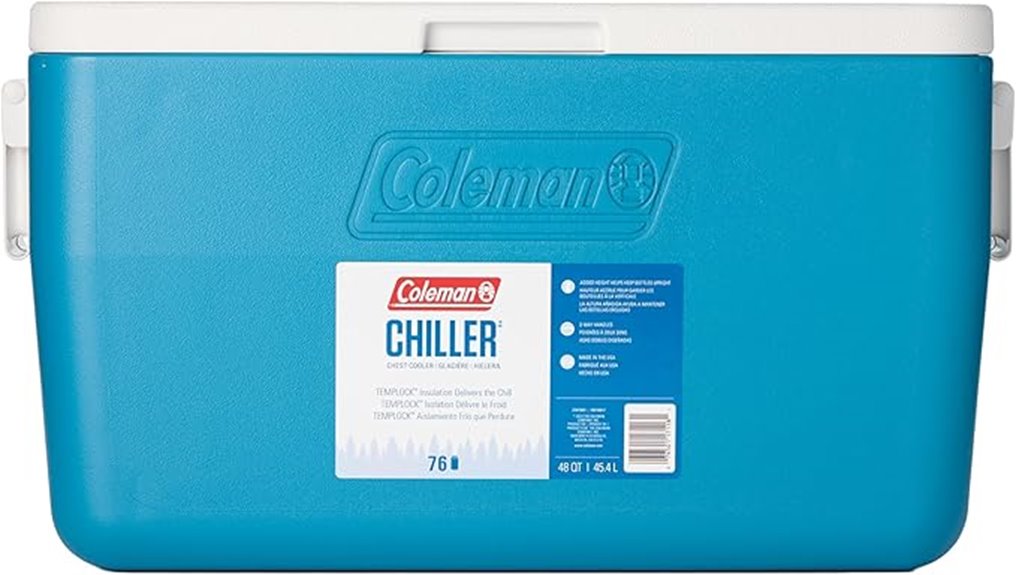 insulated portable cooler design