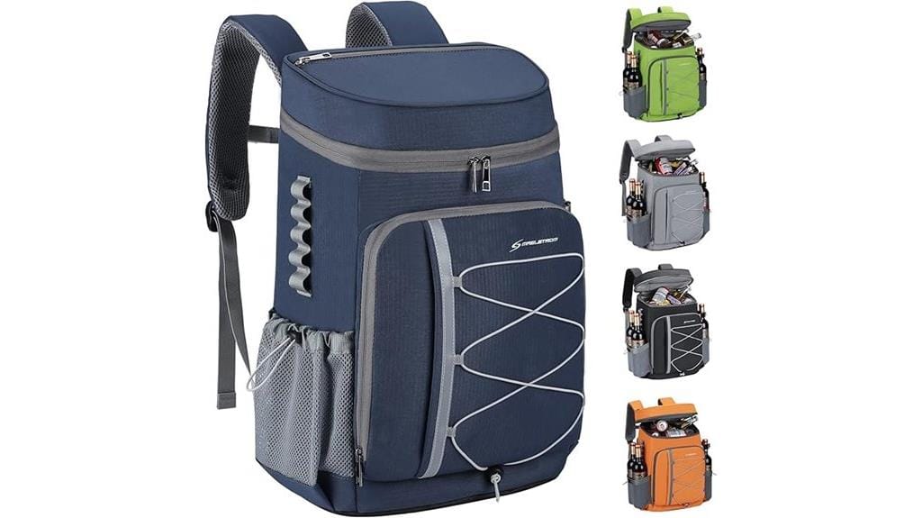 insulated soft cooler backpack