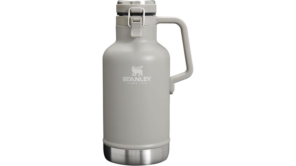 insulated stainless steel growler