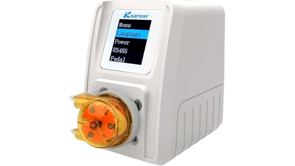intelligent aquarium peristaltic pump