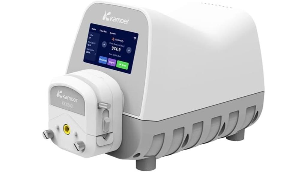 intelligent touch screen pump