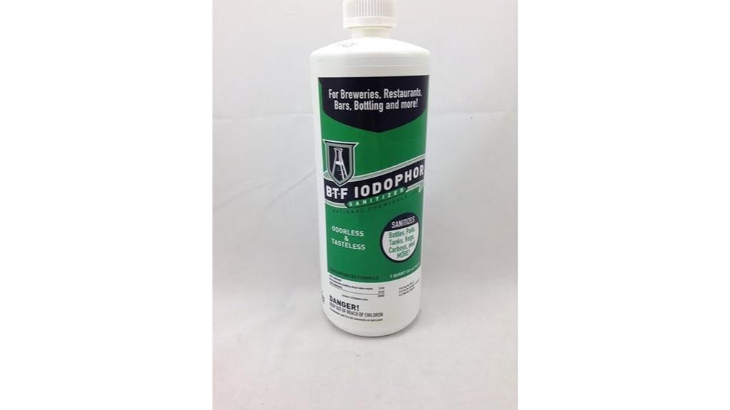 iodophor sanitizer 32 oz