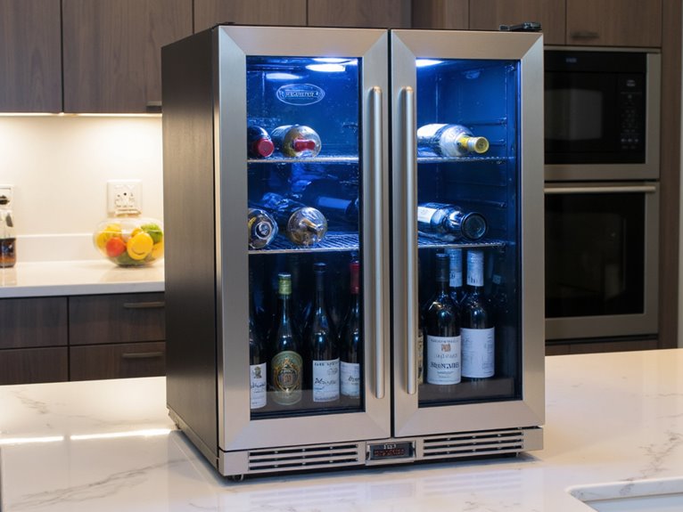 keeps drinks perfectly chilled