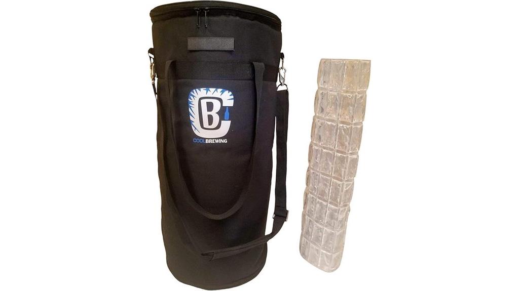 keg cooler and ice